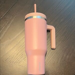 Hydrapeak Pink Tumbler with Handle